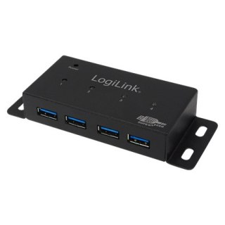 LogiLink | Hub USB 3.0 4-portowy | Hub - 4 porty | USB 1.1, USB 2.0, USB 3.0