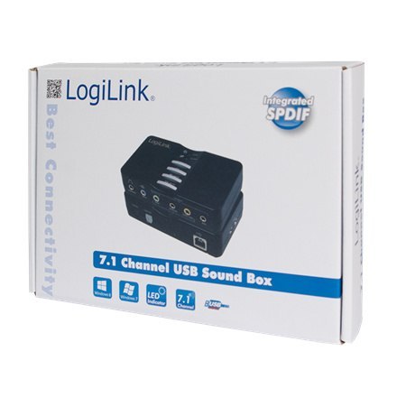 Logilink | Karta dźwiękowa | USB Sound Box Dolby 7.1 Logilink | Karta dźwiękowa | USB Sound Box Dolby 7.1