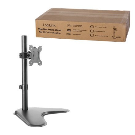 Logilink | Uchwyt biurkowy | BP0044 | 13-32 " | Maksymalna waga (udźwig) 8 kg | Czarny Logilink | Uchwyt biurkowy | BP0044 | 13-32 " | Maksymalna waga (udźwig) 8 kg | Czarny
