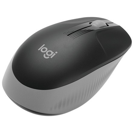 Logitech | Mysz pełnowymiarowa | M190 | Bezprzewodowa | USB | Średni szary Logitech | Mysz pełnowymiarowa | M190 | Bezprzewodowa | USB | Średni szary