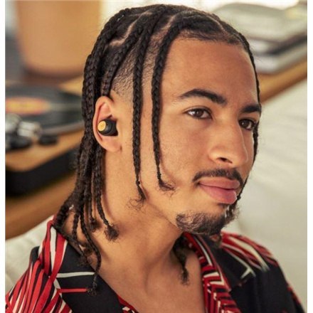 Marley | True Wireless Earbuds | Champion | Wbudowany mikrofon | Bluetooth | Czarny Marley | True Wireless Earbuds | Champion | Wbudowany mikrofon | Bluetooth | Czarny