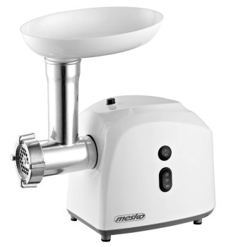 Maszynka do mielenia mięsa Mesko MS 4805, moc 600W, misa, sitko średniej wielkości, sitko do mielenia mięsa, sitko do maku, tłok