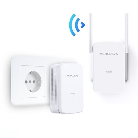 Mercusys MP510 KIT V1 - zestaw adaptera powerline - podłączany do ściany | 1 Gbps Mercusys MP510 KIT V1 - zestaw adaptera powerline - podłączany do ściany | 1 Gbps