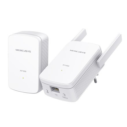Mercusys MP510 KIT V1 - zestaw adaptera powerline - podłączany do ściany | 1 Gbps Mercusys MP510 KIT V1 - zestaw adaptera powerline - podłączany do ściany | 1 Gbps