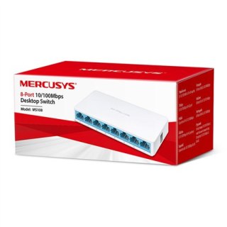 Mercusys MS108 - switch - 8 portów - niezarządzalny