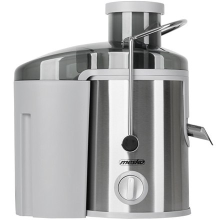 Mesko | Sokowirówka | MS 4126 | Typ Automatyczna sokowirówka | Stal nierdzewna | 600 W | Bardzo duży wsad owoców | Liczba prędko Mesko | Sokowirówka | MS 4126 | Typ Automatyczna sokowirówka | Stal nierdzewna | 600 W | Bardzo duży wsad owoców | Liczba prędko