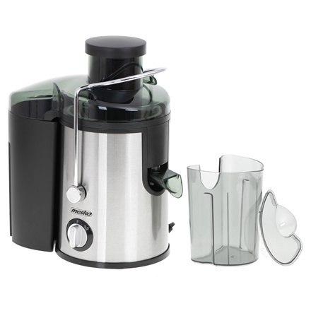 Mesko | Sokowirówka | MS 4126b | Typ Sokowirówka | Stal nierdzewna | 600 W | Liczba prędkości 3 Mesko | Sokowirówka | MS 4126b | Typ Sokowirówka | Stal nierdzewna | 600 W | Liczba prędkości 3