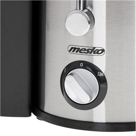 Mesko | Sokowirówka | MS 4126b | Typ Sokowirówka | Stal nierdzewna | 600 W | Liczba prędkości 3 Mesko | Sokowirówka | MS 4126b | Typ Sokowirówka | Stal nierdzewna | 600 W | Liczba prędkości 3