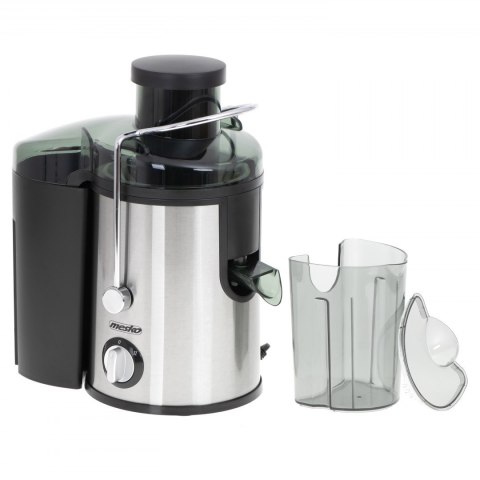 Mesko | Sokowirówka | MS 4126b | Typ Sokowirówka | Stal nierdzewna | 600 W | Liczba prędkości 3 Mesko | Sokowirówka | MS 4126b | Typ Sokowirówka | Stal nierdzewna | 600 W | Liczba prędkości 3