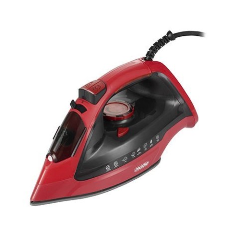 Mesko | Żelazko | MS 5031 | Żelazko parowe | 2400 W | Ciągłe uderzenie pary 40 g/min | Wydajność uderzenia pary 70 g/min | Czerw Mesko | Żelazko | MS 5031 | Żelazko parowe | 2400 W | Ciągłe uderzenie pary 40 g/min | Wydajność uderzenia pary 70 g/min | Czerw