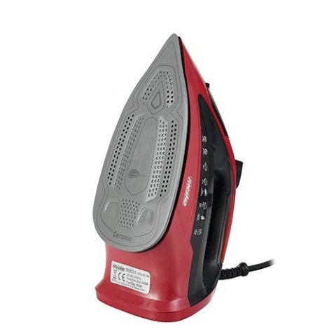 Mesko | Żelazko | MS 5031 | Żelazko parowe | 2400 W | Ciągłe uderzenie pary 40 g/min | Wydajność uderzenia pary 70 g/min | Czerw Mesko | Żelazko | MS 5031 | Żelazko parowe | 2400 W | Ciągłe uderzenie pary 40 g/min | Wydajność uderzenia pary 70 g/min | Czerw