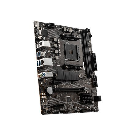 MSI | A520M PRO | Rodzina procesorów AMD | Gniazdo procesora AM4 | DDR4 | Gniazda pamięci 2 | Liczba złączy SATA | Chipset AMD A MSI | A520M PRO | Rodzina procesorów AMD | Gniazdo procesora AM4 | DDR4 | Gniazda pamięci 2 | Liczba złączy SATA | Chipset AMD A