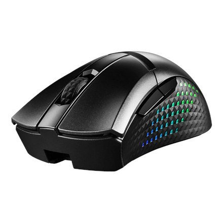 MSI | Lekka bezprzewodowa mysz do gier | Mysz do gier | GM51 | Bezprzewodowa | 2,4 GHz | Czarna MSI | Lekka bezprzewodowa mysz do gier | Mysz do gier | GM51 | Bezprzewodowa | 2,4 GHz | Czarna