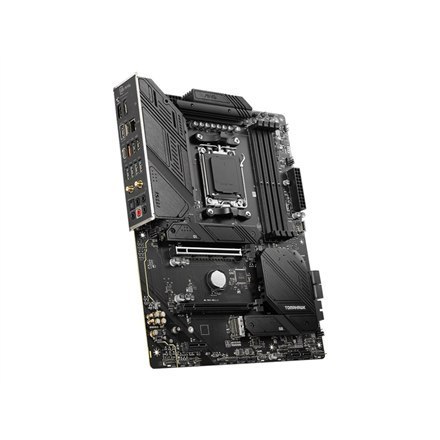 MSI | MAG B650 TOMAHAWK WIFI | Gniazdo procesora Socket AM5 | Typ chipsetu AMD B650 | Obsługiwana technologia pamięci RAM DDR5 S MSI | MAG B650 TOMAHAWK WIFI | Gniazdo procesora Socket AM5 | Typ chipsetu AMD B650 | Obsługiwana technologia pamięci RAM DDR5 S