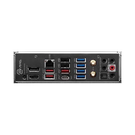 MSI | MAG B650 TOMAHAWK WIFI | Gniazdo procesora Socket AM5 | Typ chipsetu AMD B650 | Obsługiwana technologia pamięci RAM DDR5 S MSI | MAG B650 TOMAHAWK WIFI | Gniazdo procesora Socket AM5 | Typ chipsetu AMD B650 | Obsługiwana technologia pamięci RAM DDR5 S