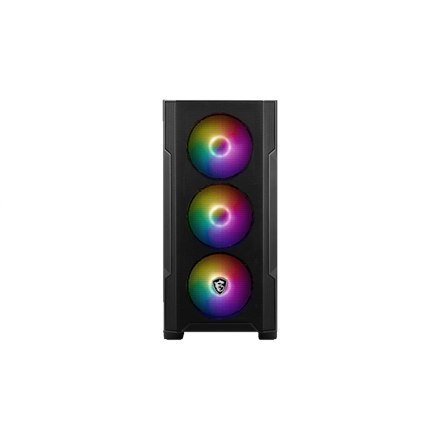 MSI MAG FORGE M100R Side window Black Micro ATX Tower Power supply included No MSI MAG FORGE M100R Side window Black Micro ATX Tower Power supply included No