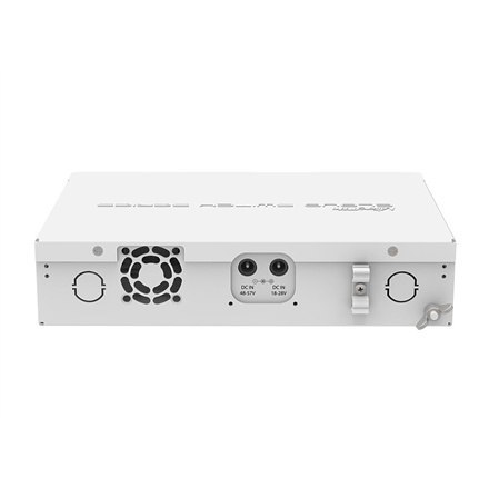 MikroTik Cloud Router Switch CRS112-8P-4S-IN - przełącznik - 12 portów - zarządzany - do montażu w szafie rack MikroTik Cloud Router Switch CRS112-8P-4S-IN - przełącznik - 12 portów - zarządzany - do montażu w szafie rack
