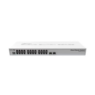 MikroTik Cloud Router Switch CRS326-24G-2S+RM - przełącznik - 24 porty - zarządzany - do montażu w szafie rack