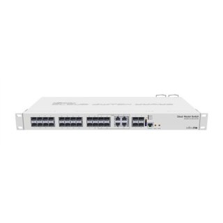 MikroTik Cloud Router Switch CRS328-4C-20S-4S+RM - przełącznik - 28 portów - zarządzany - do montażu w szafie rack