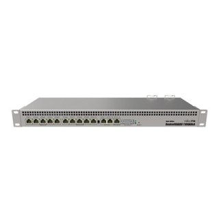 MikroTik RouterBOARD RB1100AHx4 - Dude Edition - router - do montażu w szafie rack | 13-portowy przełącznik
