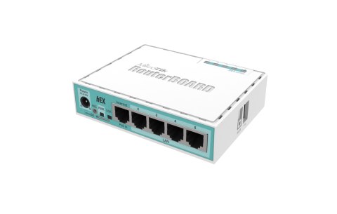 MikroTik RouterBOARD hEX RB750Gr3 - router - desktop | 4-portowy switch MikroTik RouterBOARD hEX RB750Gr3 - router - desktop | 4-portowy switch
