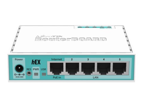 MikroTik RouterBOARD hEX RB750Gr3 - router - desktop | 4-portowy switch MikroTik RouterBOARD hEX RB750Gr3 - router - desktop | 4-portowy switch