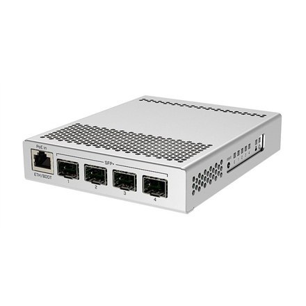 MikroTik | Switch | CRS305-1G-4S+IN | Web managed | Desktop | Porty 1 Gbps (RJ-45) w ilości 1 | Porty SFP+ w ilości 4 MikroTik | Switch | CRS305-1G-4S+IN | Web managed | Desktop | Porty 1 Gbps (RJ-45) w ilości 1 | Porty SFP+ w ilości 4