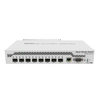 MikroTik | Switch | CRS309-1G-8S+IN | Web managed | Desktop | Porty 1 Gbps (RJ-45) ilość 1 | Porty SFP+ ilość 8