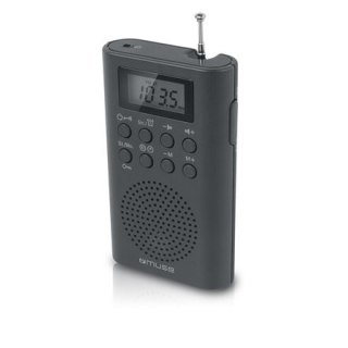 Muse | Kieszonkowe radio | M-03R | Czarny