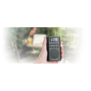 Muse | Kieszonkowe radio | M-03R | Czarny
