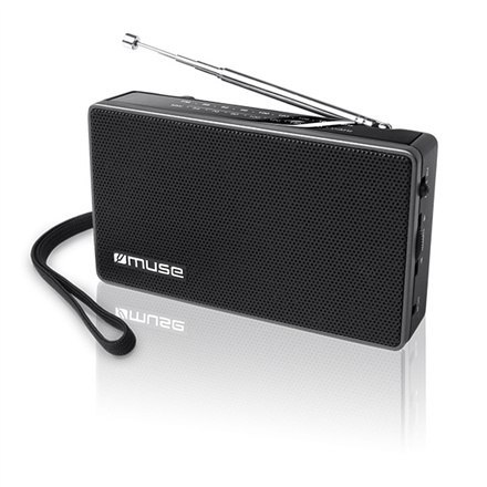 Muse | M-030R | 2-pasmowy radiotelefon przenośny | Czarny Muse | M-030R | 2-pasmowy radiotelefon przenośny | Czarny