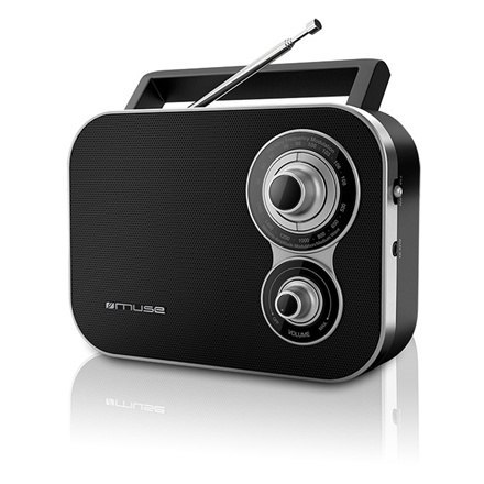Muse | M-051R | 2-pasmowy radiotelefon przenośny | Czarny Muse | M-051R | 2-pasmowy radiotelefon przenośny | Czarny