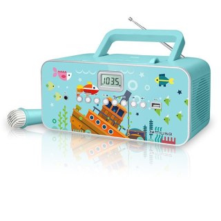 Muse | M-29KB | Przenośny odtwarzacz CD/MP3 z USB | 30 W | Obraz