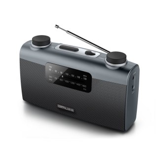 Muse | Przenośne radio | M-058R | AUX in | Czarny