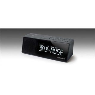 Muse M-172DBT Radio DAB+/FM RDS, przenośne, czarne Muse | M-172 DBT | Funkcja alarmu | NFC | Czarny