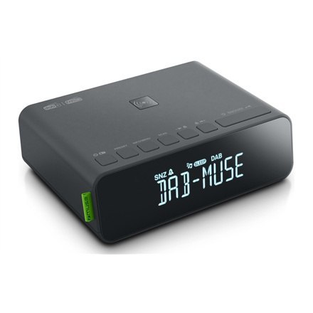 Muse | Radio DAB+/FM RDS | M-175 DBI | Funkcja alarmu | Wejście AUX | Czarny Muse | Radio DAB+/FM RDS | M-175 DBI | Funkcja alarmu | Wejście AUX | Czarny