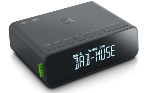 Muse | Radio DAB+/FM RDS | M-175 DBI | Funkcja alarmu | Wejście AUX | Czarny Muse | Radio DAB+/FM RDS | M-175 DBI | Funkcja alarmu | Wejście AUX | Czarny