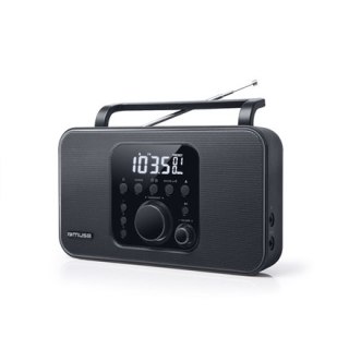 Muse | Radio | M-091R | Funkcja alarmu | Wejście AUX | Czarny