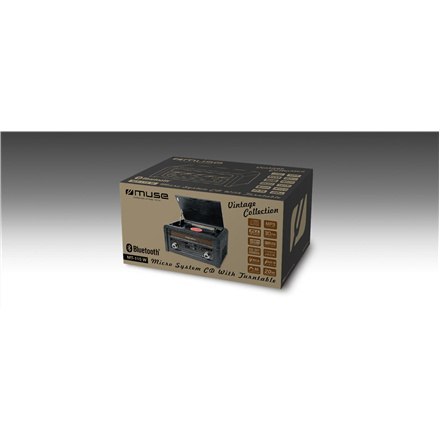 Muse | System audio Systemy audio, radia, karaoke | MT-115 W | CD, USB-host, płyta winylowa, Bluetooth Muse | System audio Systemy audio, radia, karaoke | MT-115 W | CD, USB-host, płyta winylowa, Bluetooth