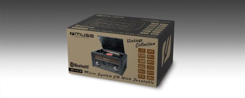 Muse | System audio Systemy audio, radia, karaoke | MT-115 W | CD, USB-host, płyta winylowa, Bluetooth Muse | System audio Systemy audio, radia, karaoke | MT-115 W | CD, USB-host, płyta winylowa, Bluetooth