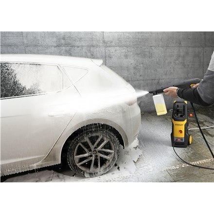 Myjka wysokociśnieniowa STANLEY SXPW16PE z myjką do patio (1600 W, 125 bar, 420 l/h) | 1600 W | 125 bar | 420 l/h Myjka wysokociśnieniowa STANLEY SXPW16PE z myjką do patio (1600 W, 125 bar, 420 l/h) | 1600 W | 125 bar | 420 l/h