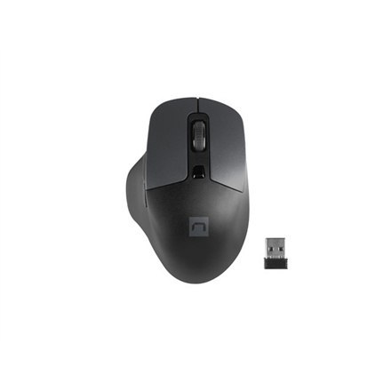 Mysz Natec, BlackBird 2, cicha, bezprzewodowa, 1600 DPI, optyczna, czarna Natec | Mysz | optyczna | bezprzewodowa | czarna/szara Mysz Natec, BlackBird 2, cicha, bezprzewodowa, 1600 DPI, optyczna, czarna Natec | Mysz | optyczna | bezprzewodowa | czarna/szara