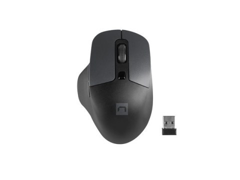 Mysz Natec, BlackBird 2, cicha, bezprzewodowa, 1600 DPI, optyczna, czarna Natec | Mysz | optyczna | bezprzewodowa | czarna/szara Mysz Natec, BlackBird 2, cicha, bezprzewodowa, 1600 DPI, optyczna, czarna Natec | Mysz | optyczna | bezprzewodowa | czarna/szara