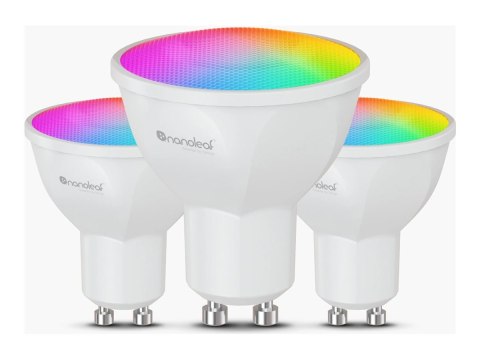 Nanoleaf Essentials Smart GU10 Bulb Matter 5W 400Lm RGBCW, 3pcs pack Nanoleaf | Essentials Smart GU10 Bulb Matter 5W 400Lm RGBCW Nanoleaf Essentials Smart GU10 Bulb Matter 5W 400Lm RGBCW, 3pcs pack Nanoleaf | Essentials Smart GU10 Bulb Matter 5W 400Lm RGBCW