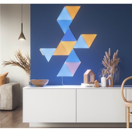 Nanoleaf | Shapes Triangles Starter Kit (15 panels) | 1.5 W | 16M+ colours Nanoleaf | Shapes Triangles Starter Kit (15 panels) | 1.5 W | 16M+ colours