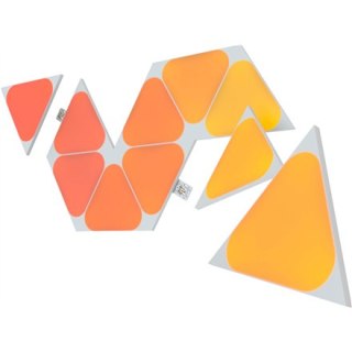 Nanoleaf|Shapes Triangles Mini Expansion Pack (10 paneli)|1 x 0.54 W|16M+ kolorów|2.4GHz WiFi b/g/n;