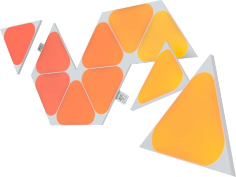Nanoleaf|Shapes Triangles Mini Expansion Pack (10 paneli)|1 x 0.54 W|16M+ kolorów|2.4GHz WiFi b/g/n; Nanoleaf|Shapes Triangles Mini Expansion Pack (10 paneli)|1 x 0.54 W|16M+ kolorów|2.4GHz WiFi b/g/n;