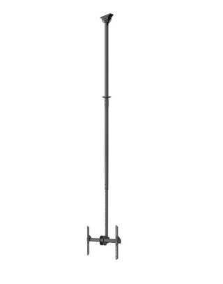 Neomounts CL35-440BL16XL Monitor/TV mount ceiling 1 screen - 37-70" - max 50 kg - VESA 200x200-600x400 - h 250-300 cm - black