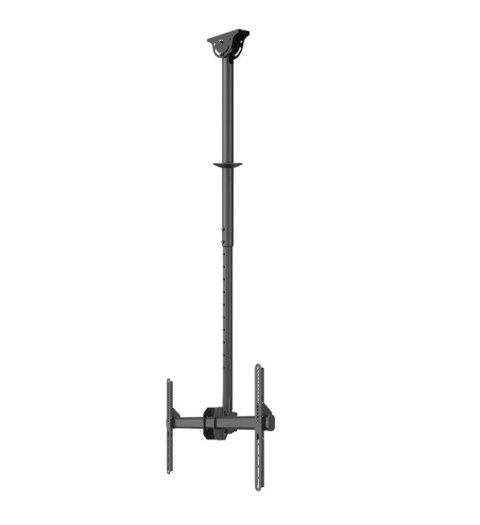 Neomounts CL35-440BL16L Monitor/TV mount ceiling 1 screen - 37-70" - max 50 kg - VESA 200x200-600x400 - h 106-156 cm - black Neomounts CL35-440BL16L Monitor/TV mount ceiling 1 screen - 37-70" - max 50 kg - VESA 200x200-600x400 - h 106-156 cm - black