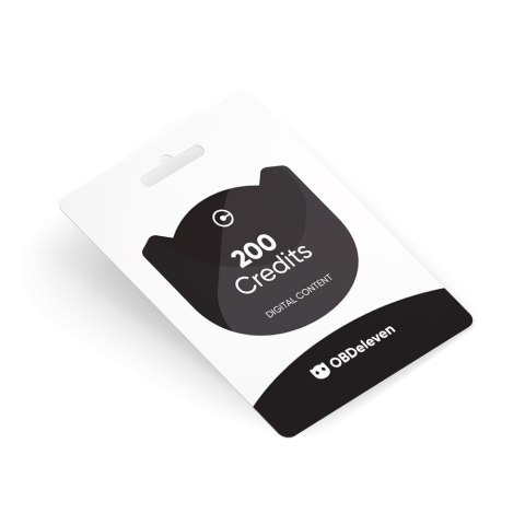 OBDeleven 200 Credits Card OBDeleven 200 Credits Card